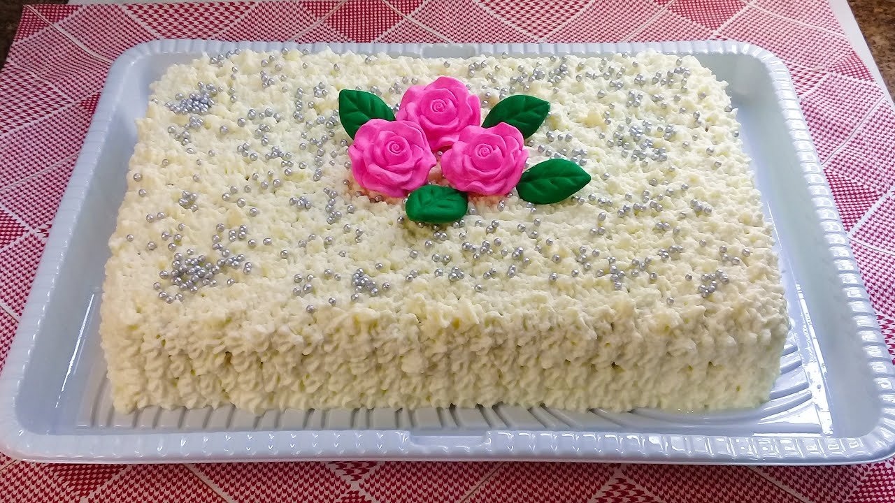 Bolo_Colcho_de_Noiva__Cobertura_de_Glac_de_Manteiga_com_Leite_condensado_Bolo_de_antigamente_receita