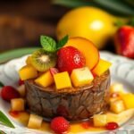 Maria-mole com frutas