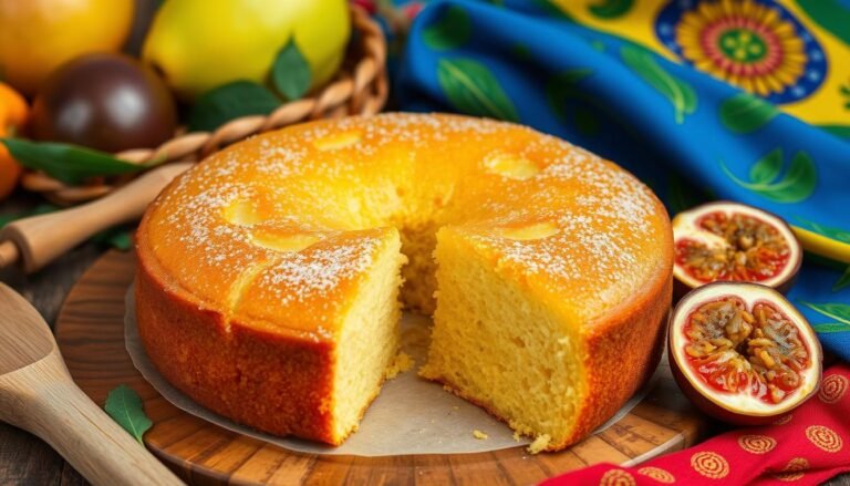 bolo de fubá cozido