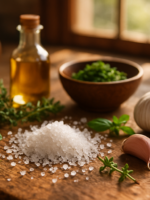 Sal grosso no banheiro: truque que virou tendência nas cozinhas