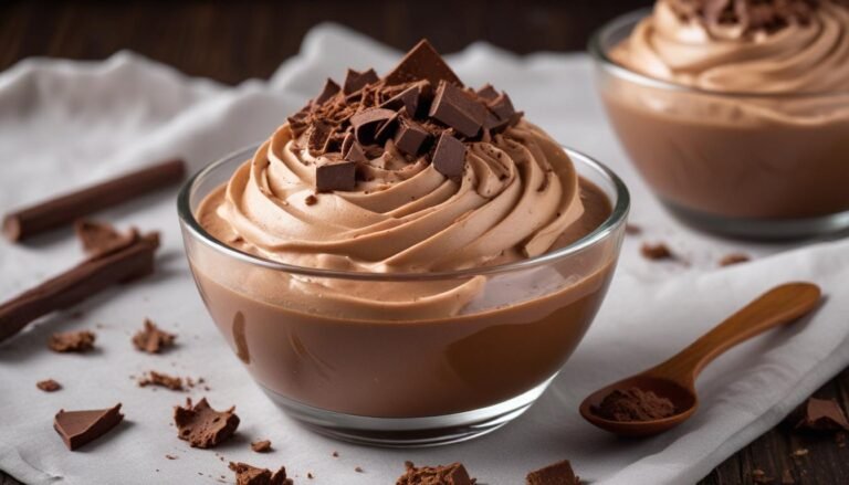 Mousse Prático de Chocolate Cremoso em 30min