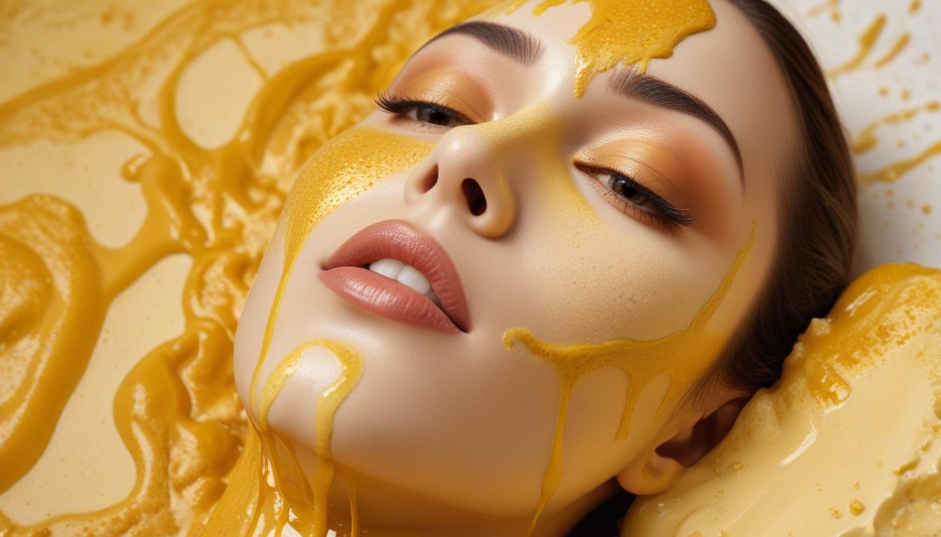 Pudim de leite condensado cremoso com calda caramelizada dourada em prato branco