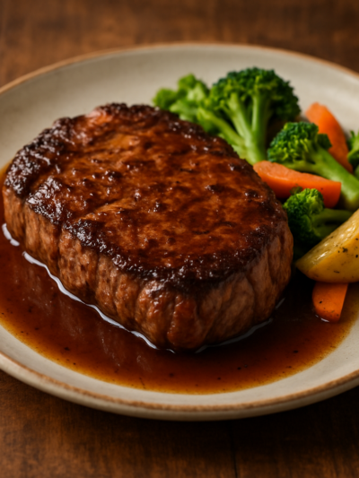 Camapeixe Sem Mistério servido em refratário de vidro com camarão, peixe, legumes e leite de coco