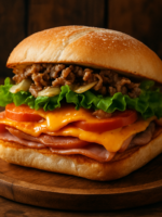 Petisco Rapidinho do Riba: frango empanado crocante e dourado servido com molho cremoso