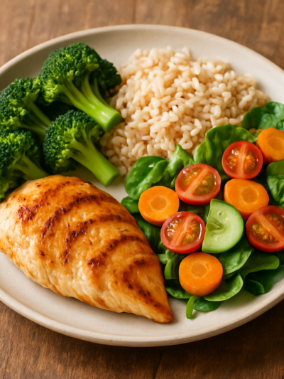 petulo receita saborosa e saudável com cogumelos, milho e rebentos de soja em frigideira dourada