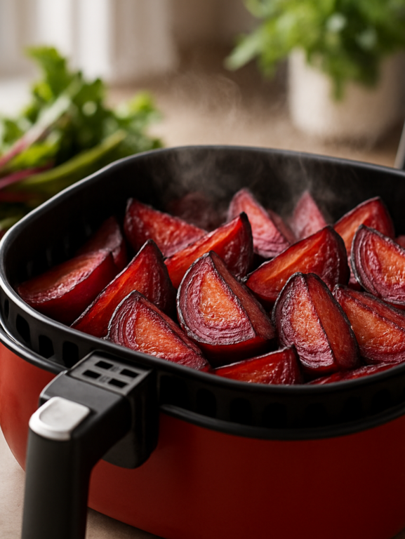 Beterraba na Airfryer: por que este método protege nutrientes