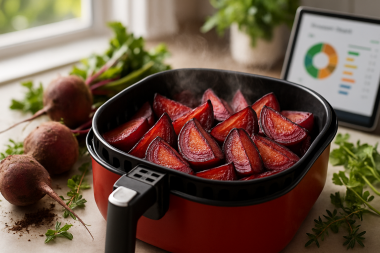 Beterraba na Airfryer: por que este método protege nutrientes