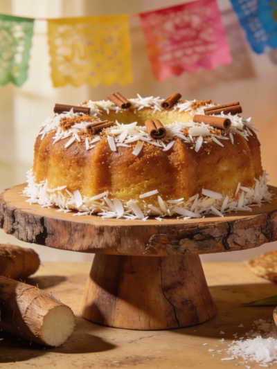 Bolo de mandioca conquista festas juninas em 2026