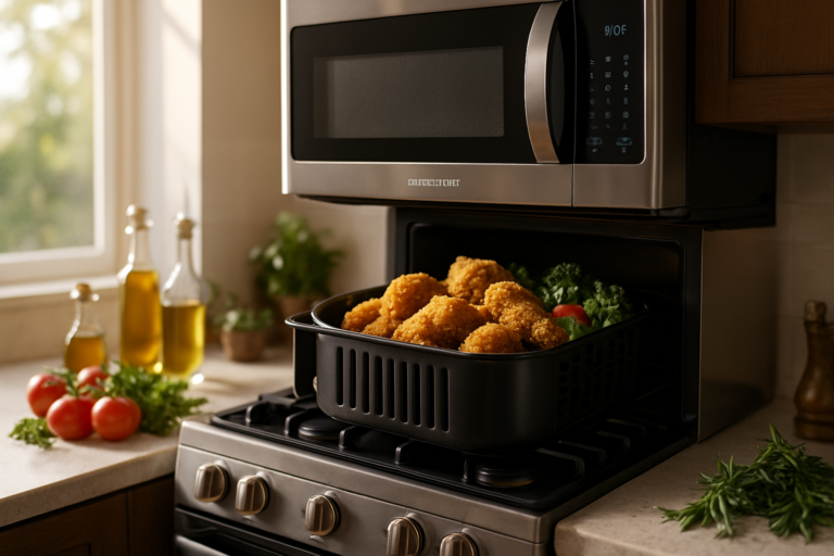 Brastemp lança fogão e micro-ondas com air fryer integrada