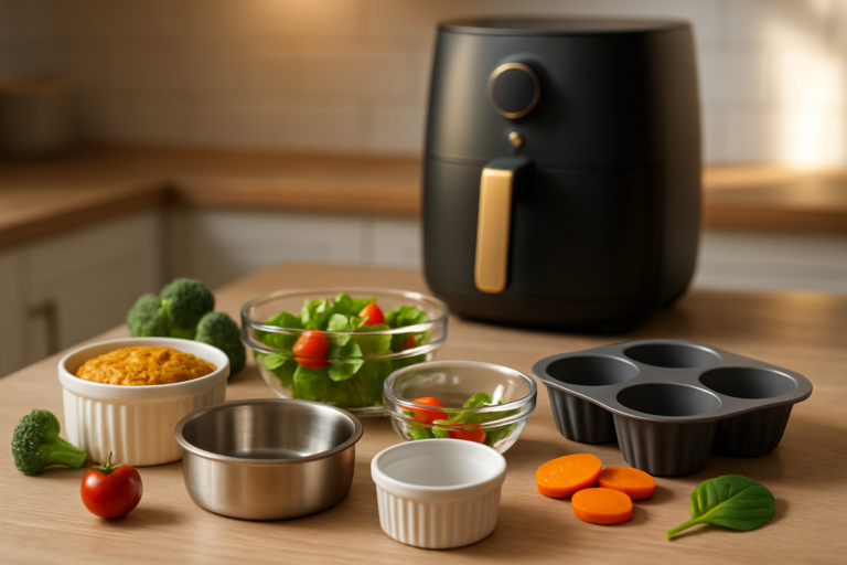 Cerâmica pode ir na air fryer? 6 recipientes seguros ou não