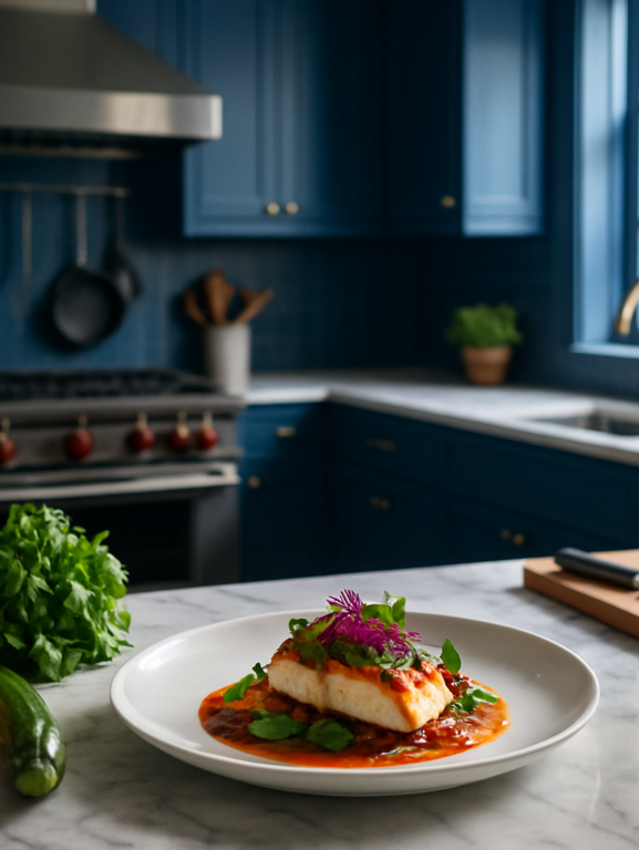 Cozinha azul: como a cor transforma ambientes gastronômicos