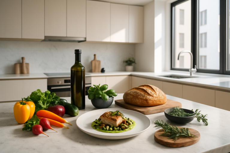 Cozinha integrada em apê de 90m² inspira espaços gourmet em 2026