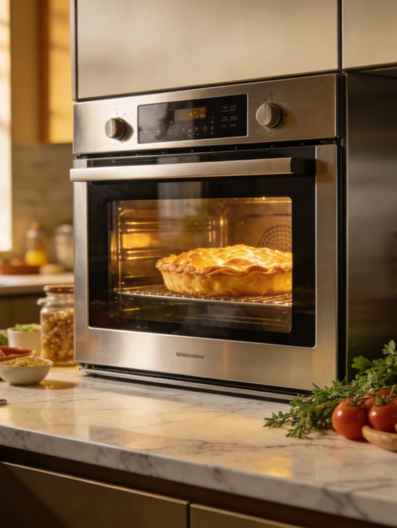 Forno elétrico de embutir: elegância e praticidade na cozinha