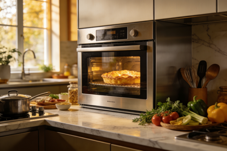 Forno elétrico de embutir: elegância e praticidade na cozinha