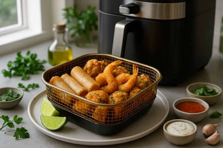 Guia AirFryer 2026: Aperitivos Crocantes em 6 Passos