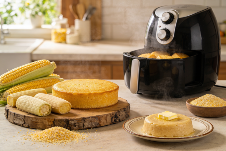 Milho na Airfryer: bolo de fubá e pamonha conquistam 2026