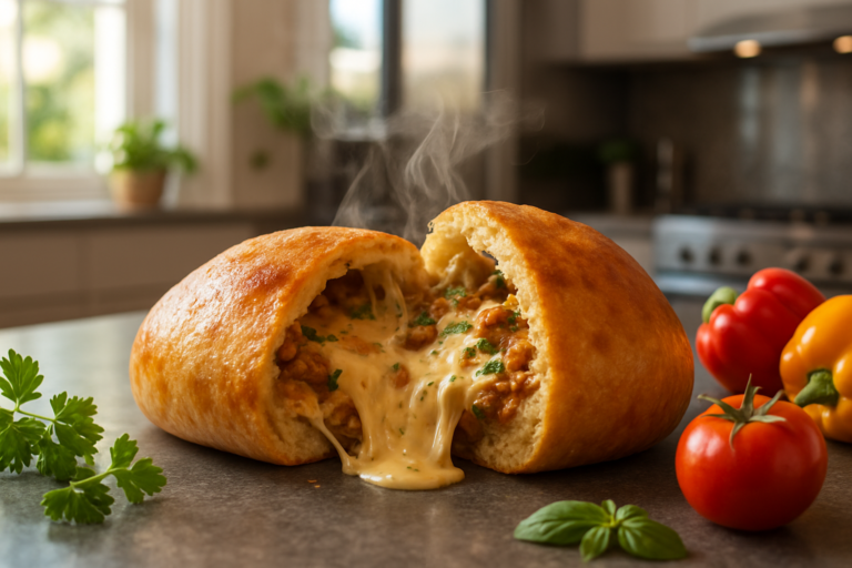 Pão recheado na AirFryer conquista cozinhas brasileiras em 2026