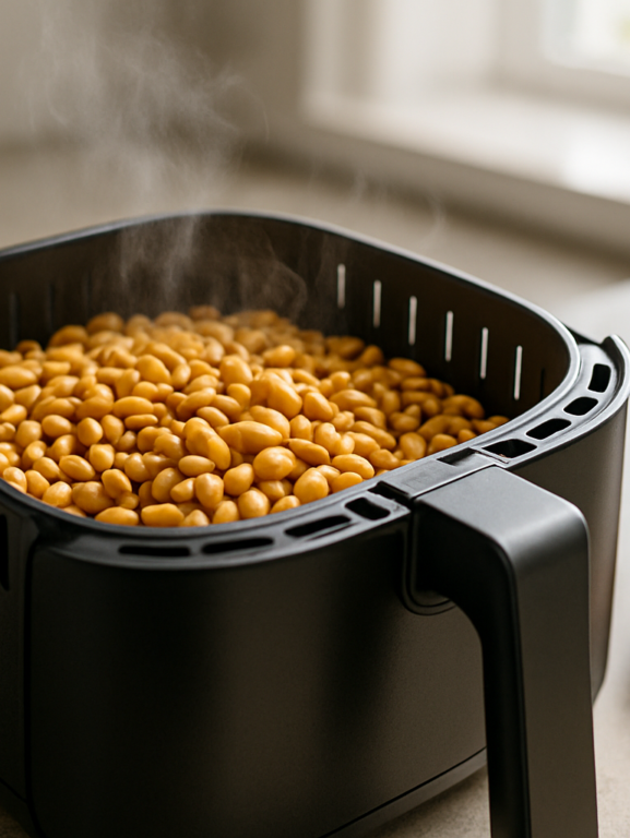 Pinhão na airfryer revoluciona preparo da semente em 2026
