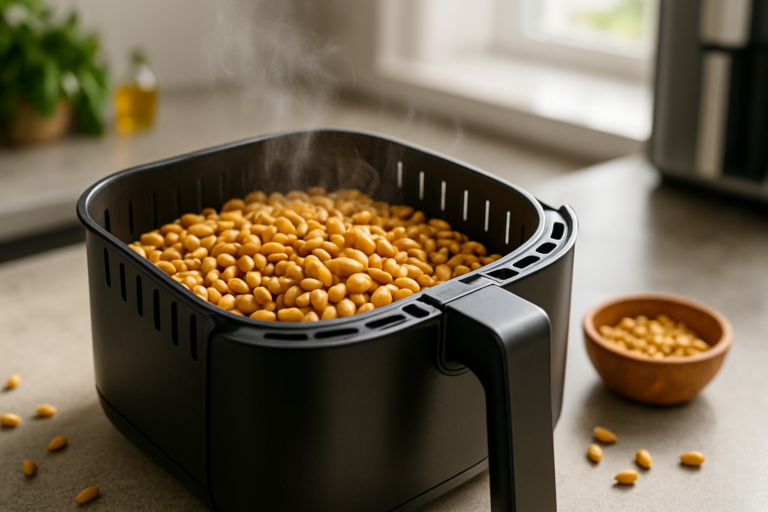 Pinhão na airfryer revoluciona preparo da semente em 2026