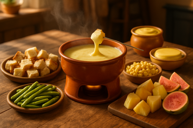 Président lança campanha Bora Cozinhar com fondue brasileiro