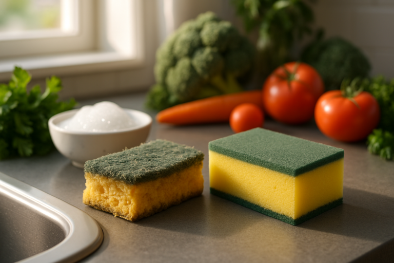 Quando trocar a esponja da cozinha? Dicas essenciais em 2026