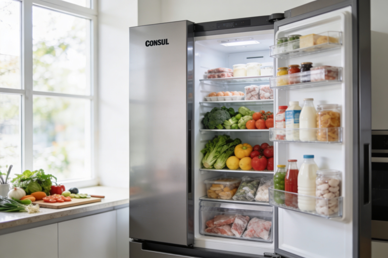 Refrigerador Consul Frost Free 2026: adeus ao degelo manual
