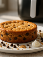 Torta cookie na airfryer vira febre em 2026 com aval de Fogaça