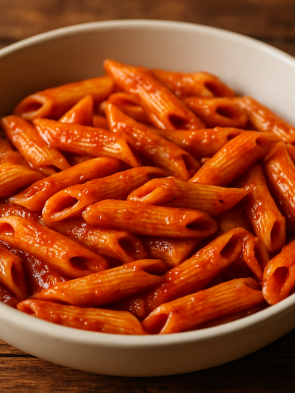 macarrão com ricota: conchigliones recheados gratinados com molho de tomate e parmesão dourado em refratário