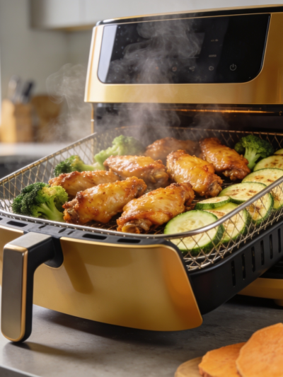 5 alimentos além da batata que você pode fazer na Airfryer