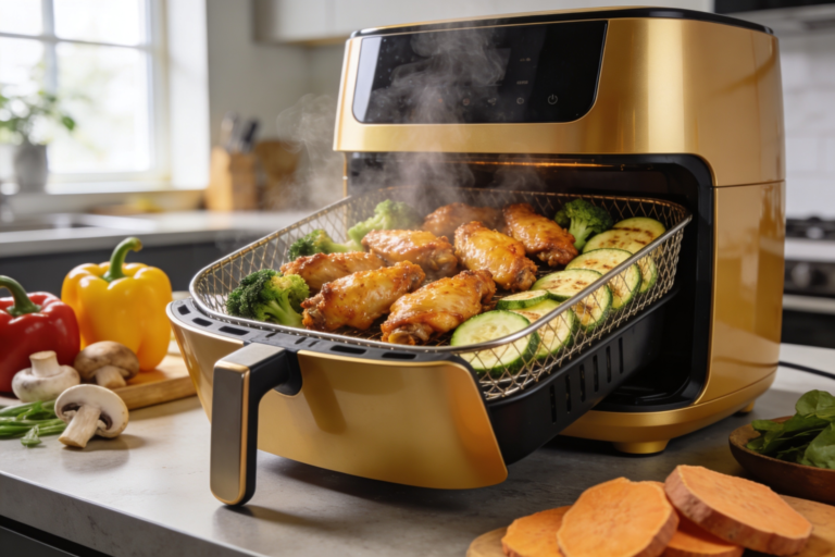 5 alimentos além da batata que você pode fazer na Airfryer