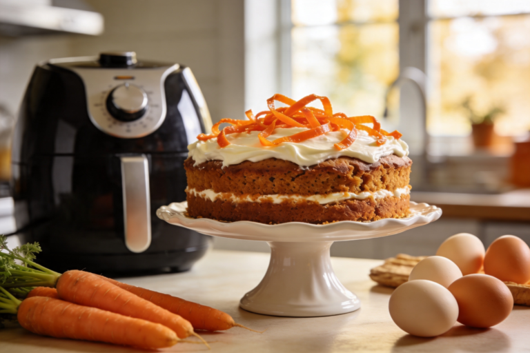 Bolo de cenoura na AirFryer: receita sem forno ganha força em 2026