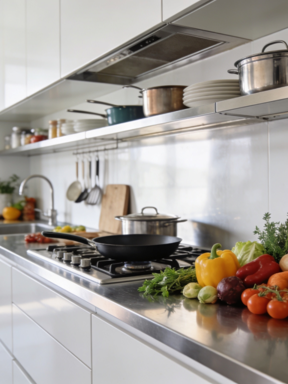 Cozinha linear: 13 inspirações práticas para 2026