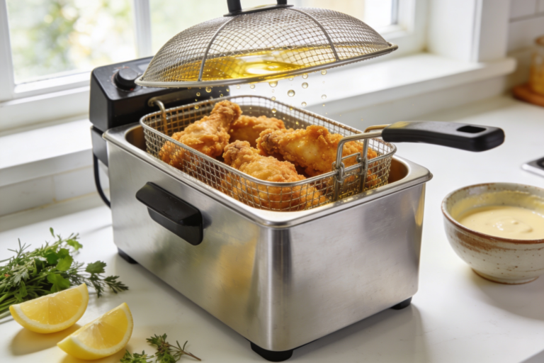 Fritura sem sujar a cozinha: truque simples resolve problema