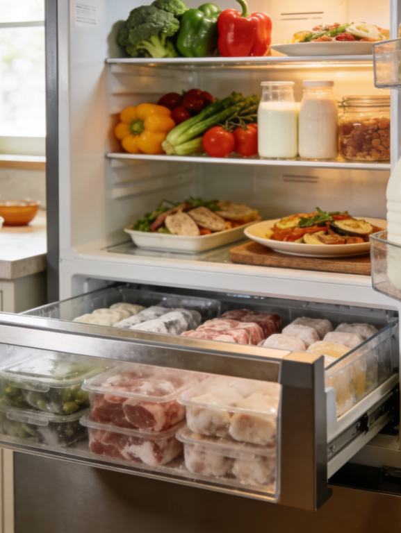 Geladeiras com freezer embaixo: praticidade na cozinha em 2026