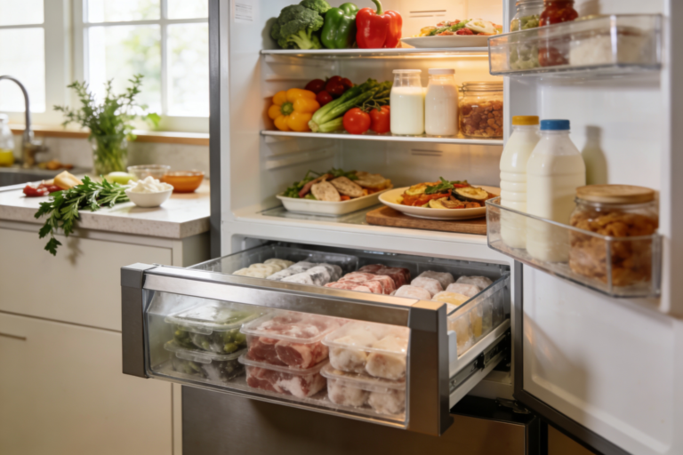Geladeiras com freezer embaixo: praticidade na cozinha em 2026