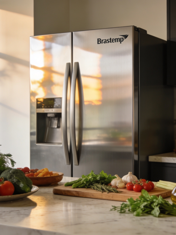 Geladeiras inox Brastemp 2026: elegância para sua cozinha
