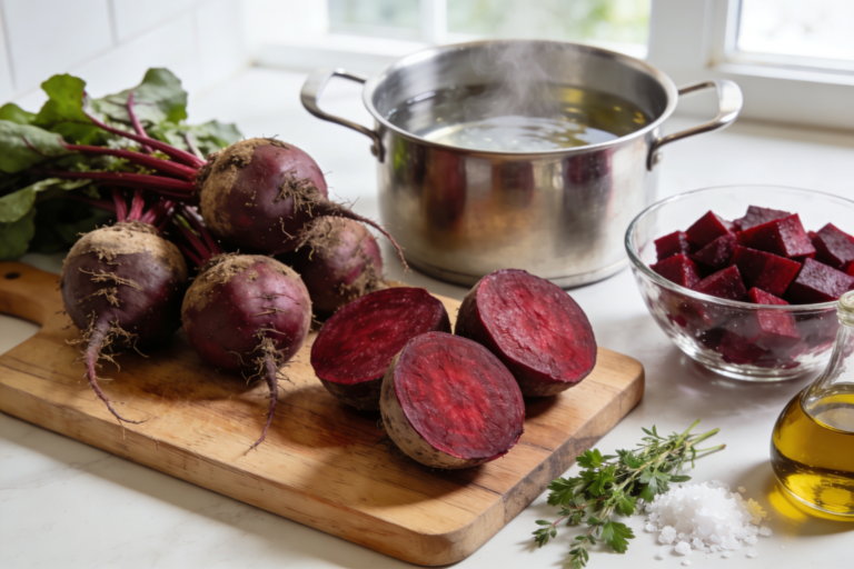 Técnica correta para cozinhar beterraba e preservar nutrientes