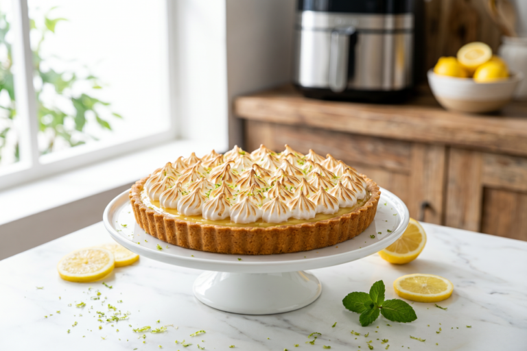 Torta de Limão na AirFryer: Receita Prática e Rápida
